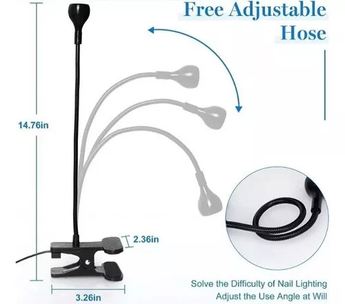 Lampara  Press On uv para uñas